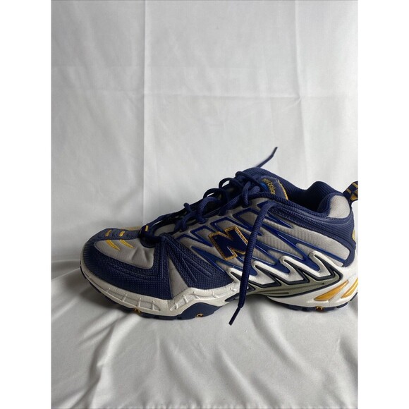 Vintage 1990’s New Balance Men’s Size 10.5 890 Navy Royal Blue  Yellow - Picture 3 of 16